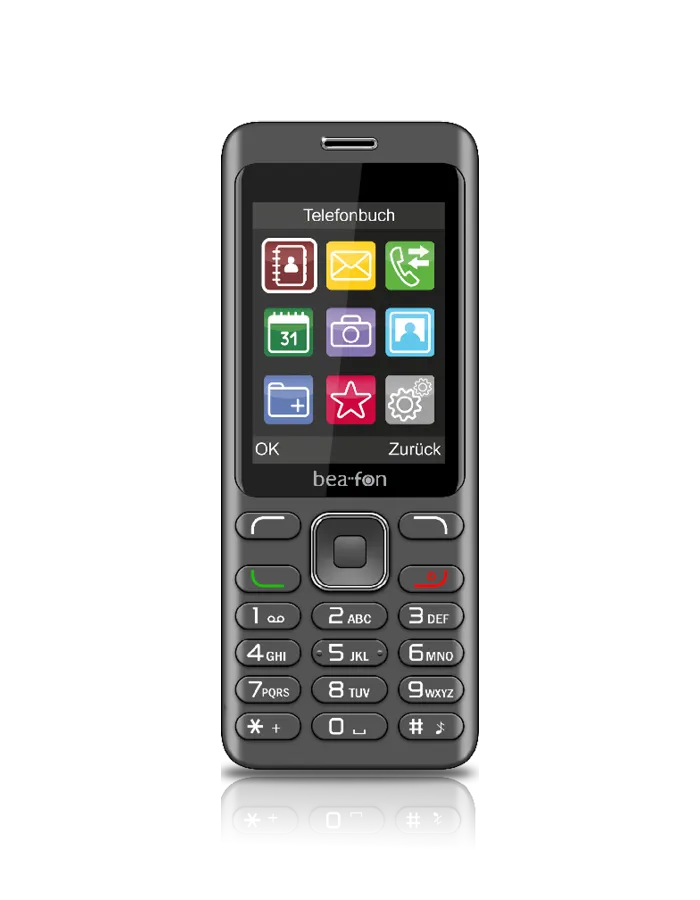 Bea-fon Classic Line C160 Tastenhandy Dual-SIM mit Kamera