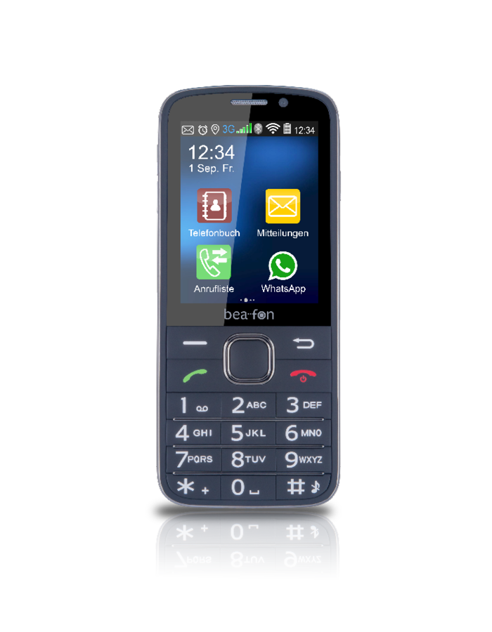 Bea-fon Silver Line SL810 Tastenhandy mit Touch und SOS