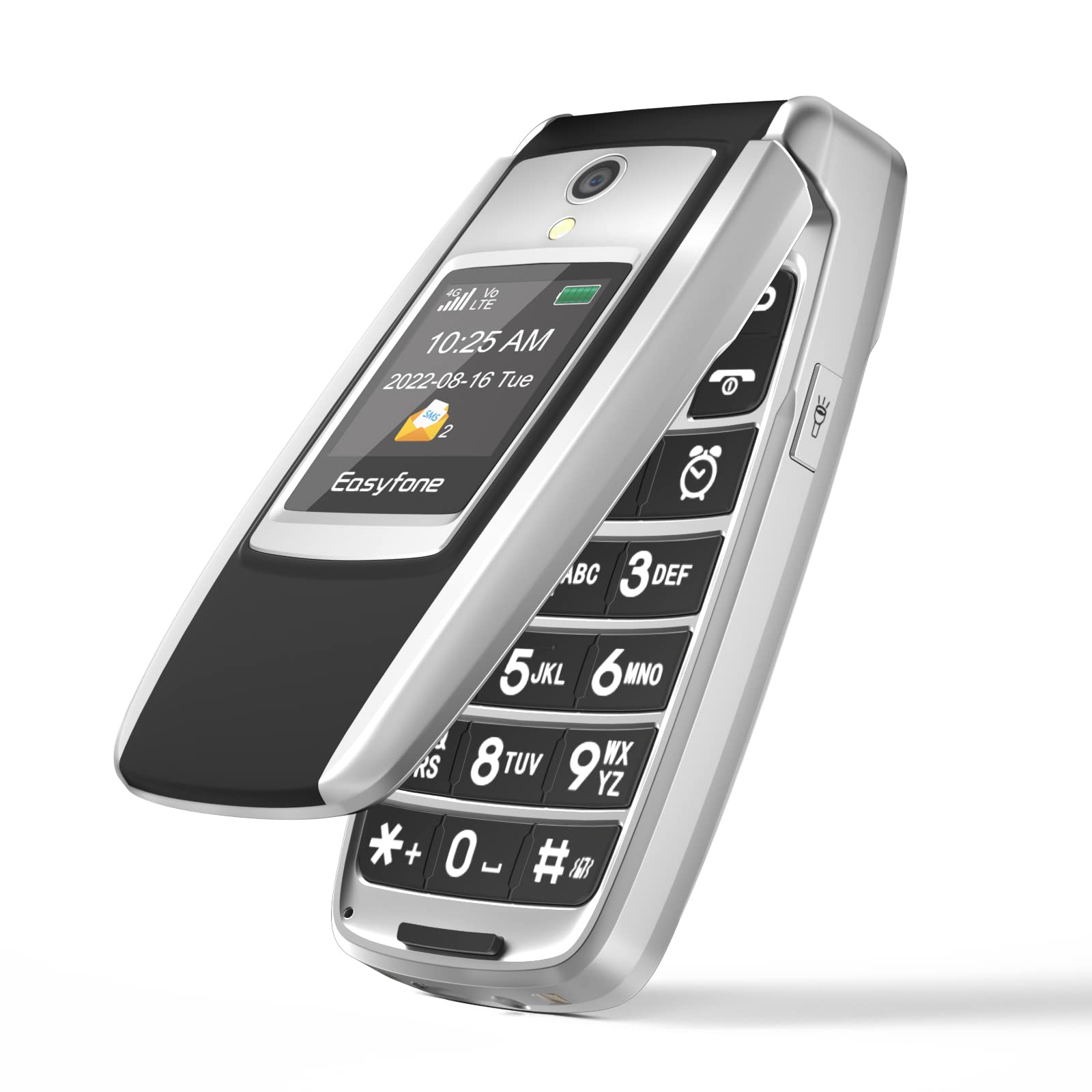 Easyfone T300 Klapphandy 4G schwarz mit Ladestation