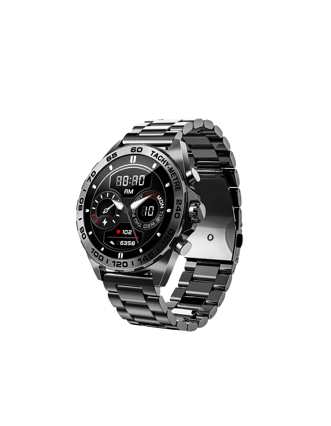 Bea-fon Smartwatch 501 Fitnessuhr AMOLED Always On GPS