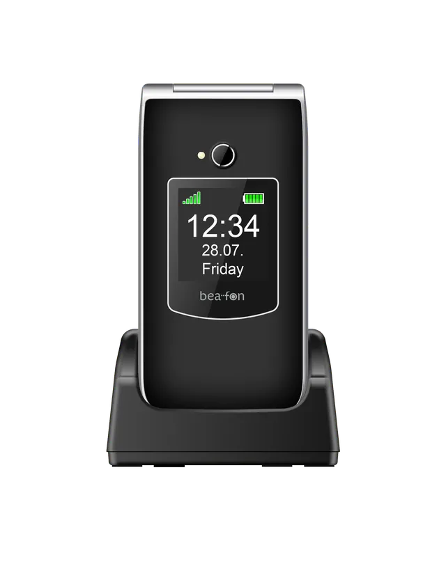 Bea-fon Silver Line SL605 Klapphandy mit Notruftaste 2G
