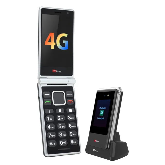 TTfone Mobile TT990 4G Tastenhandy einfache Bedienung Android