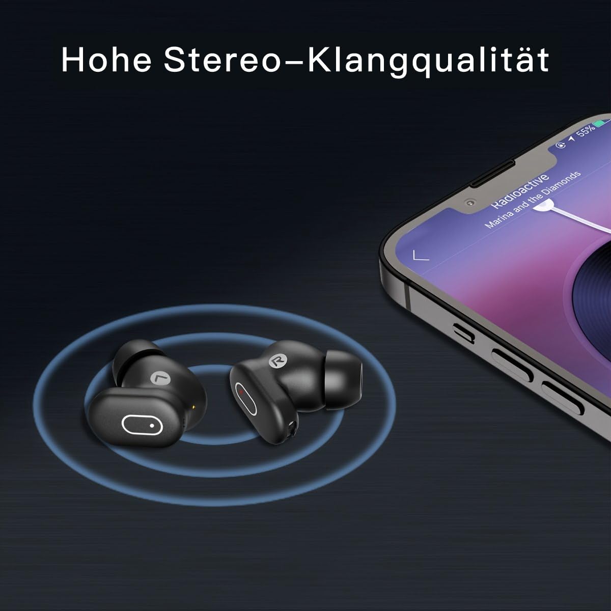 Onestyle Audio TWS-VX-Pro Kopfhörer mit Noise Cancelling
