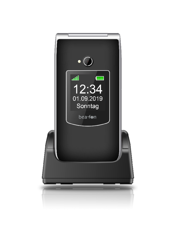 Bea-fon Silver Line SL595 Klapphandy mit Außendisplay
