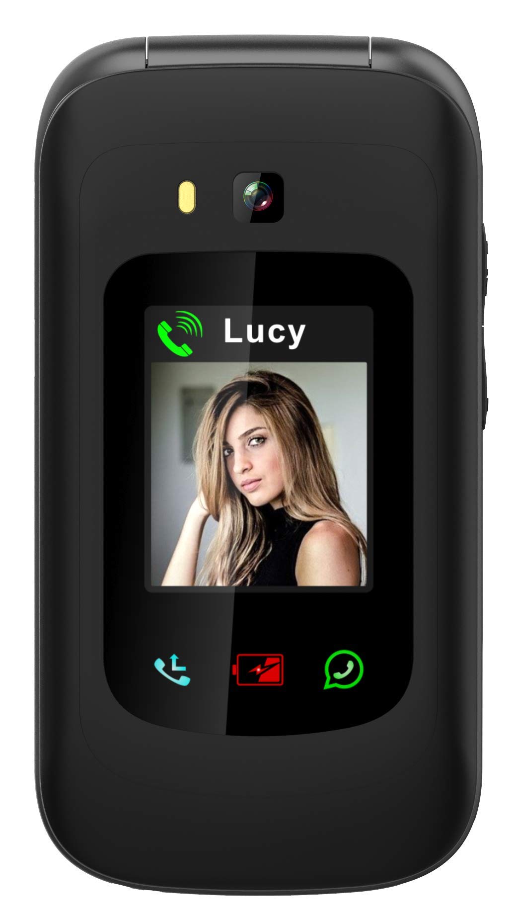 Funker Max E450 MAX Pro Klapphandy 4G WhatsApp Notruftaste