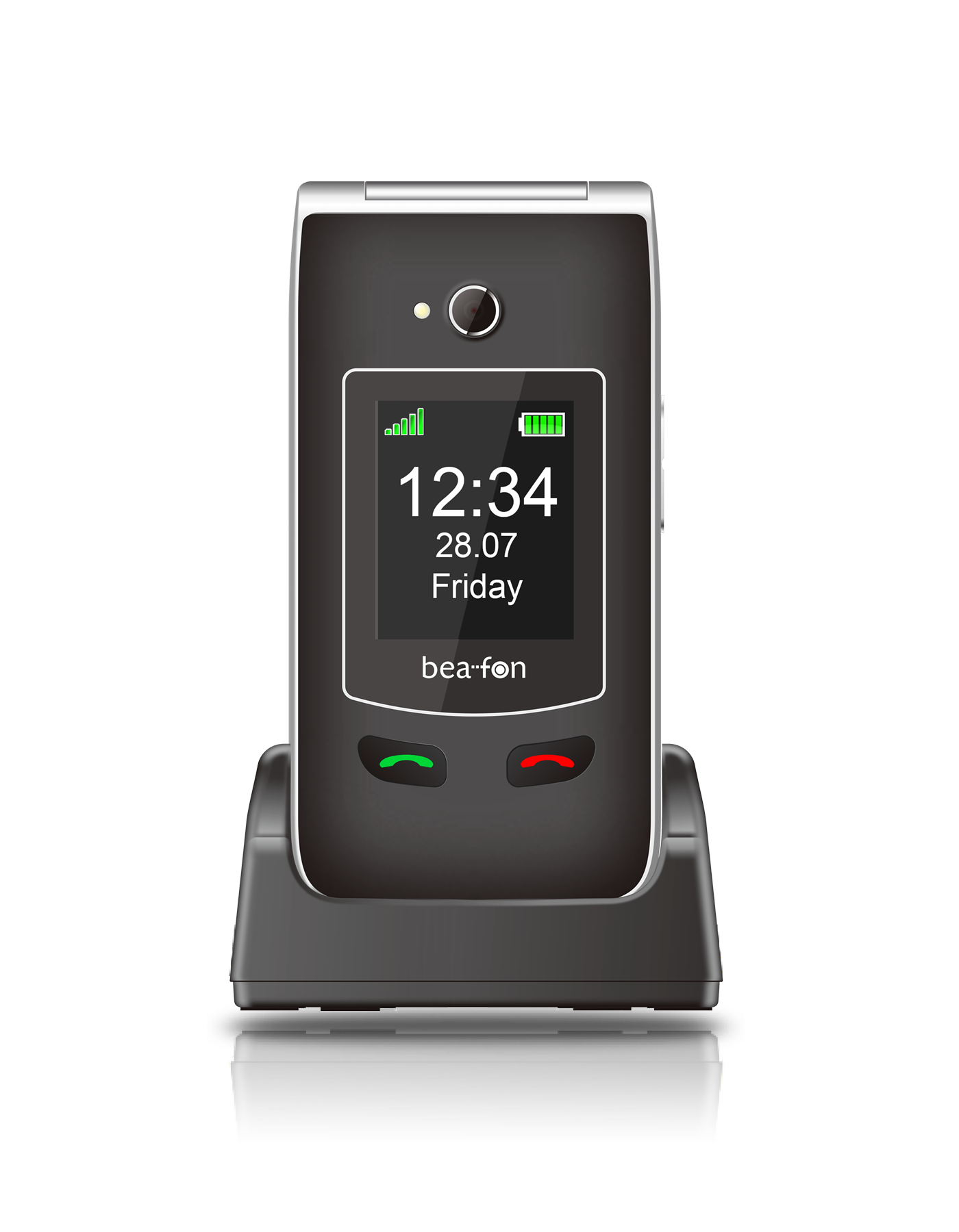 Bea-fon Silver Line SL645plus Klapphandy mit Notruftaste
