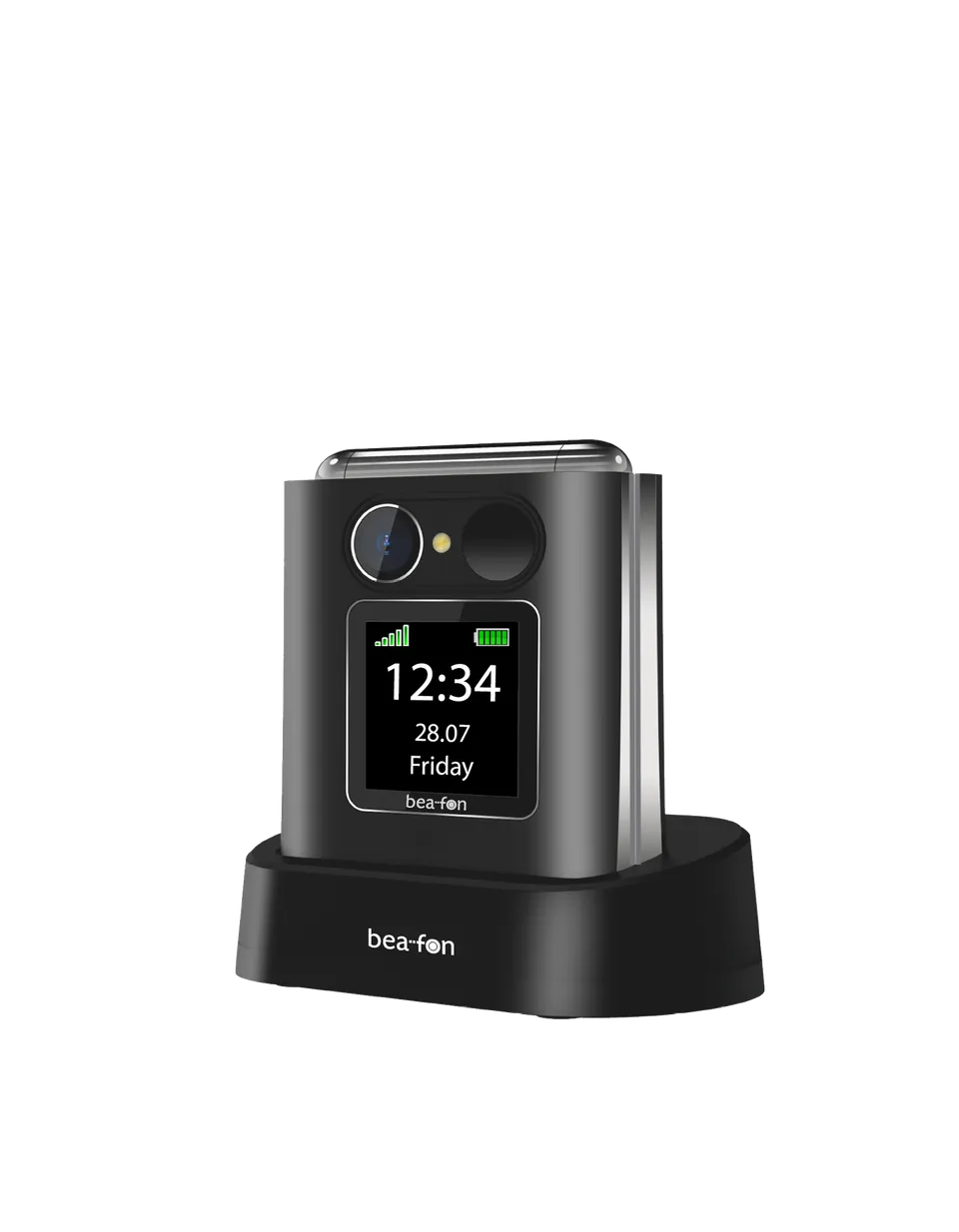 Bea-fon Silver Line Fold 10 Klapphandy SOS mit Ladestation