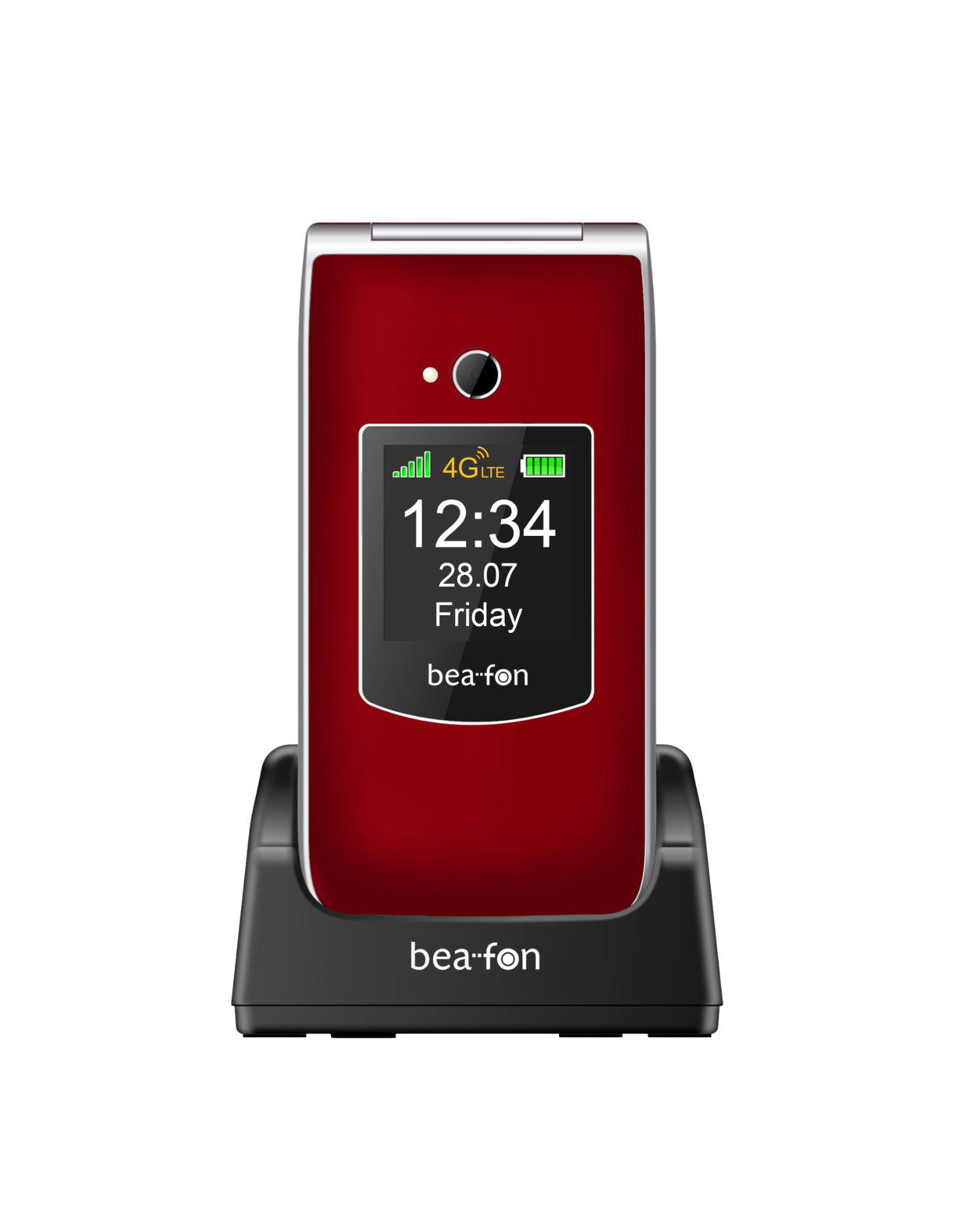 Bea-fon Silver Line SL605 LTE Klapphandy mit Notruftaste 4G