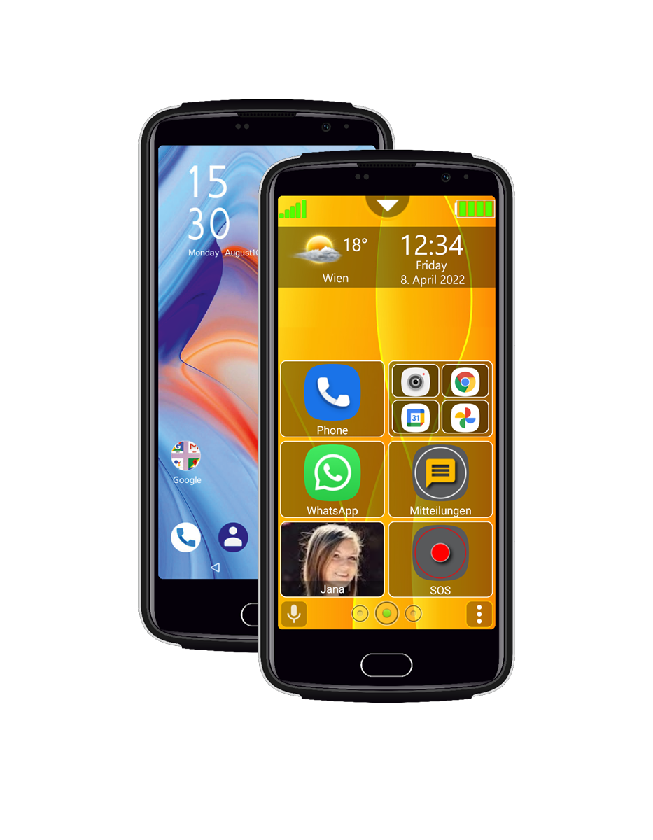 Bea-fon M7 premium Smartphone mit SOS-Notruftaste