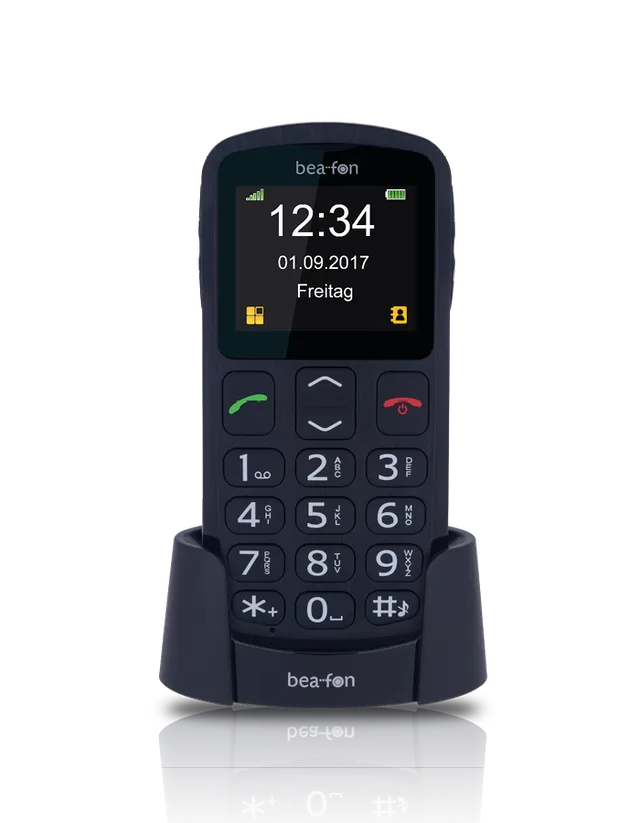 Bea-fon Silver Line SL250 Tastenhandy mit Ladestation SOS
