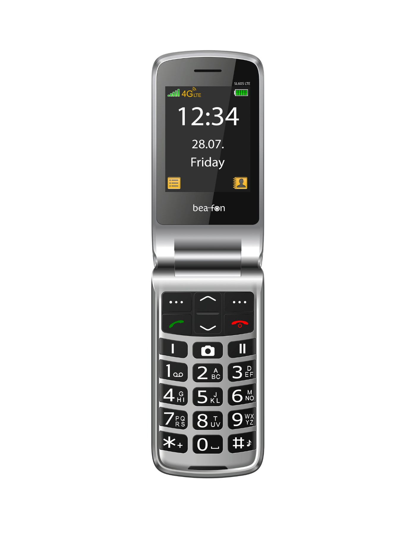 Bea-fon Silver Line SL646 LTE Klapphandy 4G Notruftaste