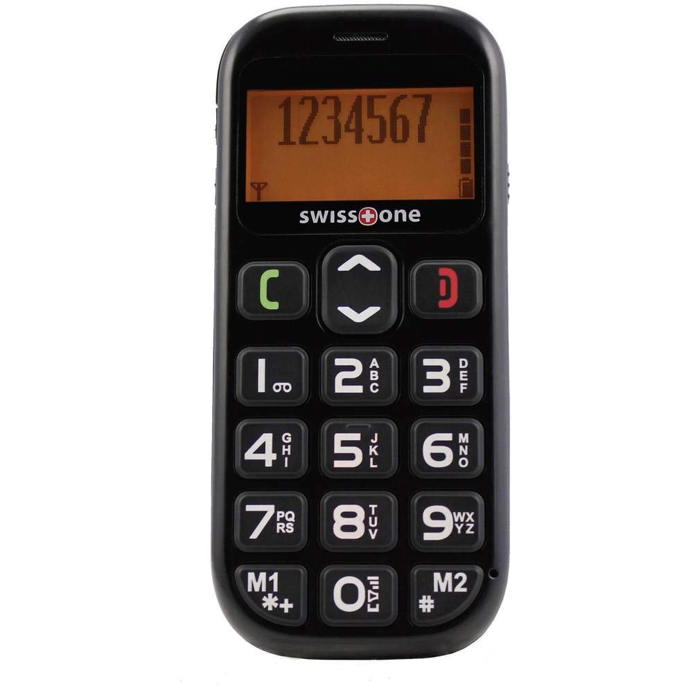 Swisstone BBM 320 Seniorenhandy schwarz mit Notruftaste