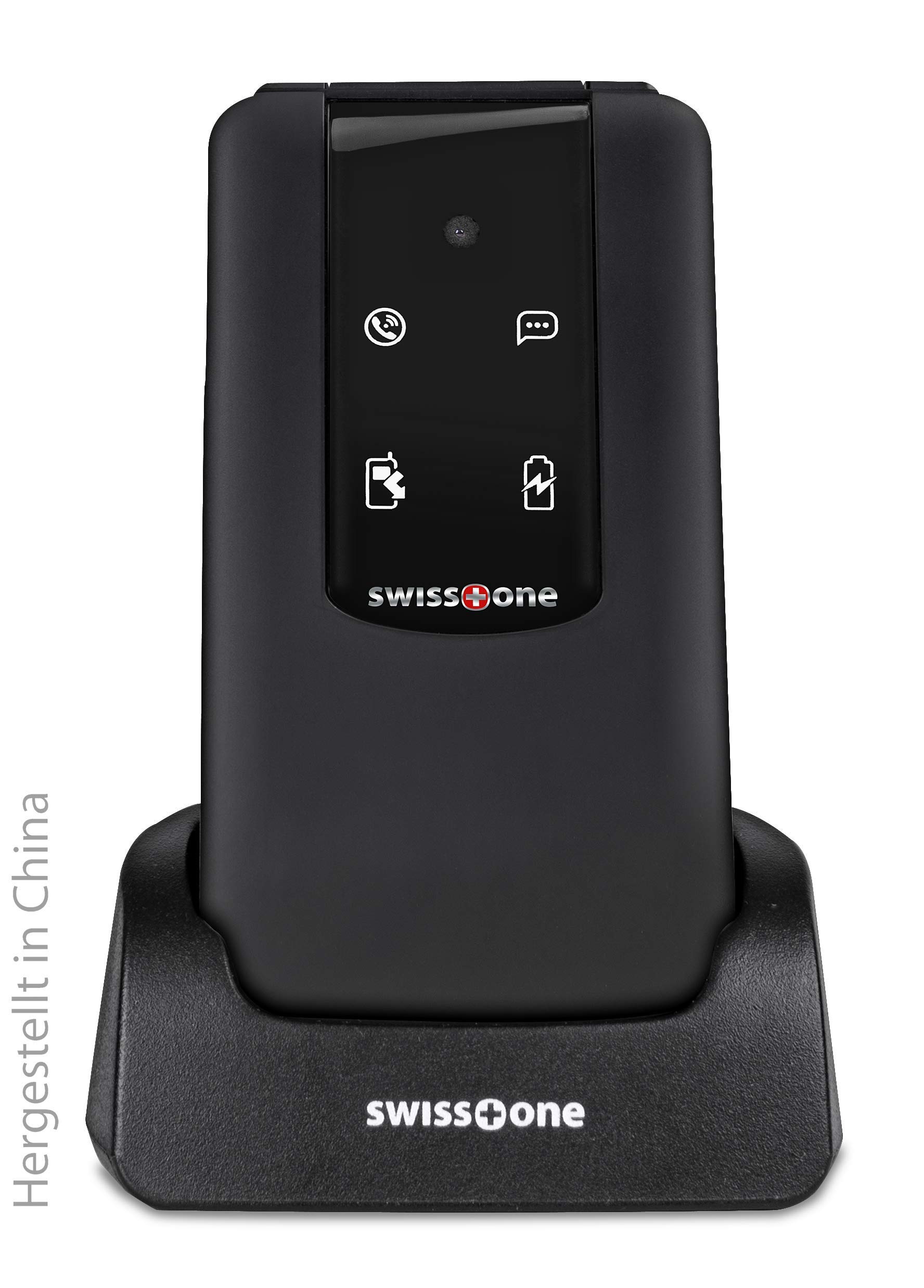 Swisstone BBM 680 Tastenhandy 2,8 Zoll schwarz WhatsApp