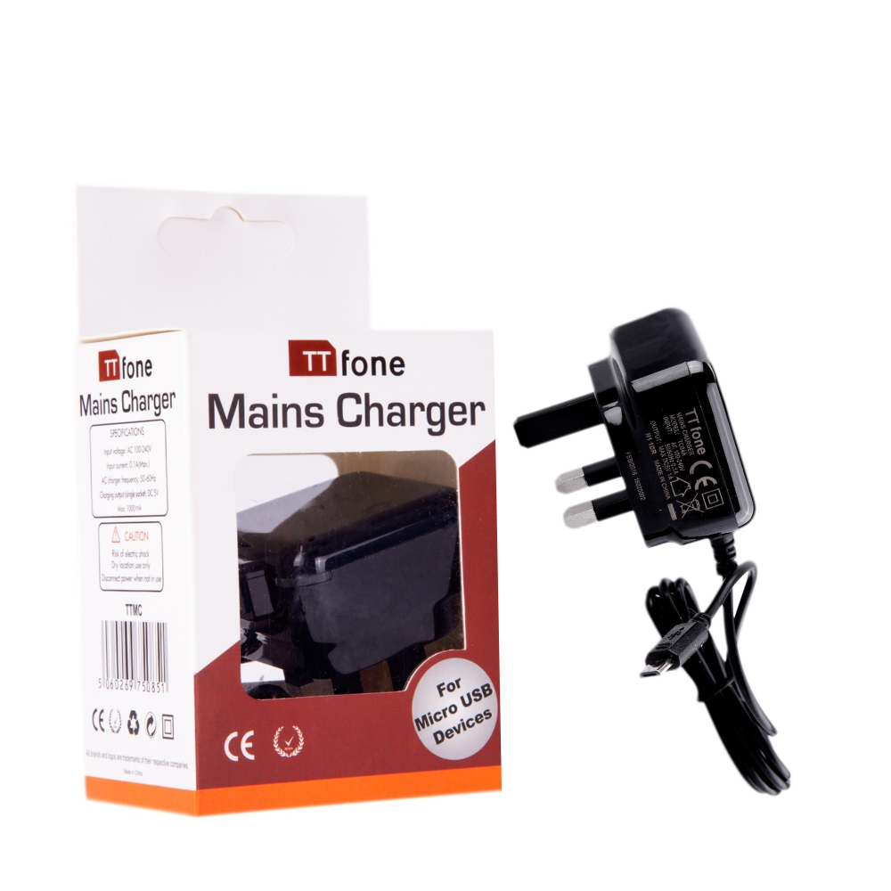 TTfone Accessories TT950 Ladegerät Micro-USB Original Netzteil