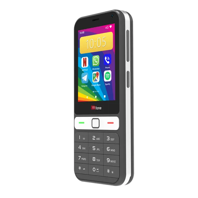 TTfone Mobile TT280 4G Tastenhandy Touchscreen Dual-SIM
