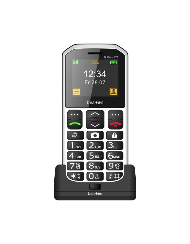 Bea-fon Silver Line SL280pro LTE 4G Tastenhandy mit SOS