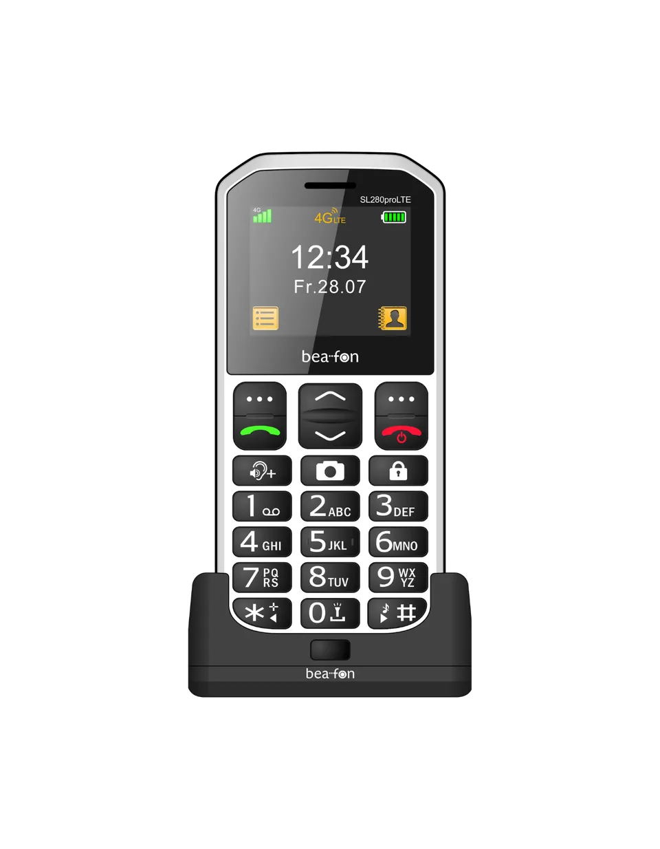 Bea-fon Silver Line SL280pro LTE 4G Tastenhandy mit SOS
