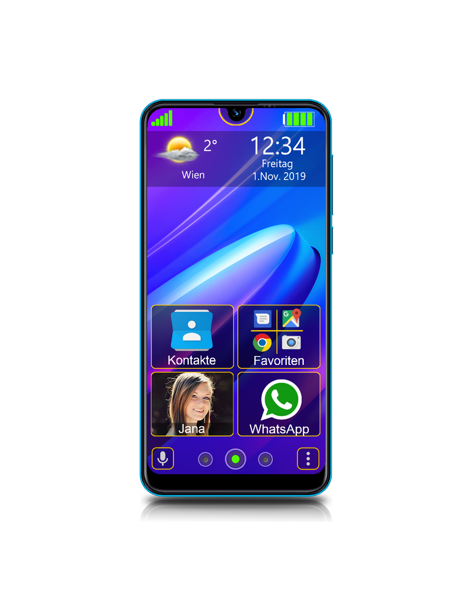 Bea-fon Smartphone M6 Premium Smartphone 6,26 Zoll SOS