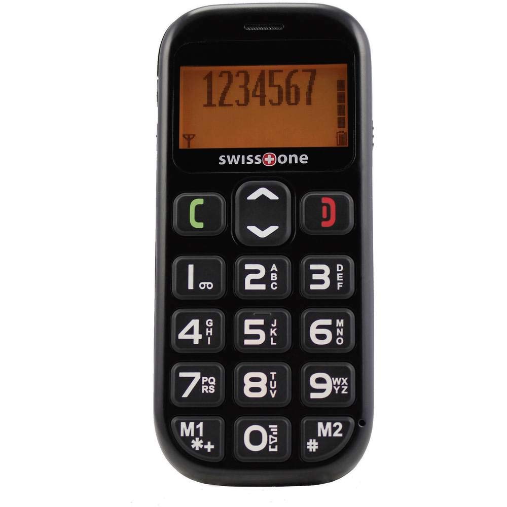 Swisstone BBM 320 Seniorenhandy schwarz mit Notruftaste