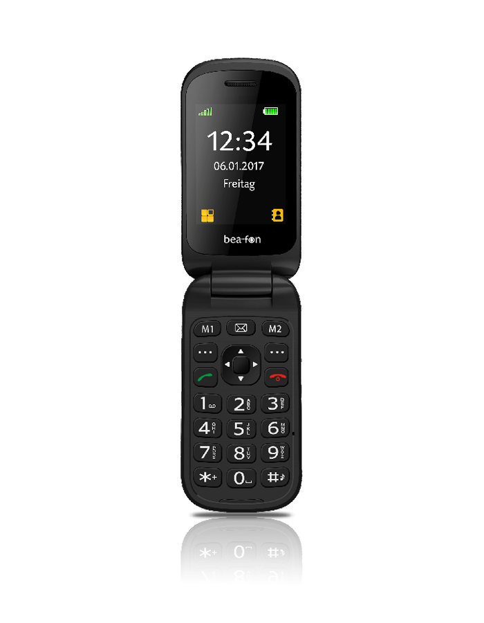 Bea-fon Silver Line SL470 Tastenhandy SOS mit Ladestation