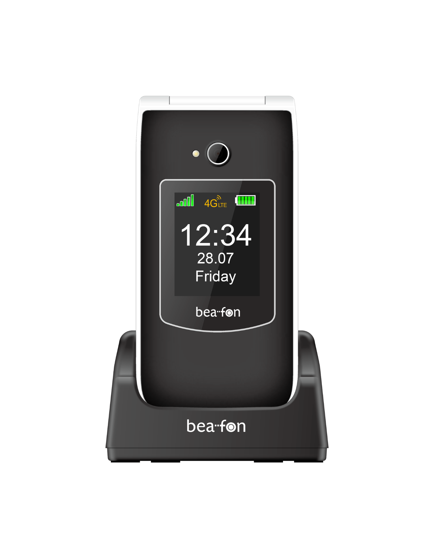 Bea-fon Silver Line SL645pro LTE Klapphandy mit Notruftaste