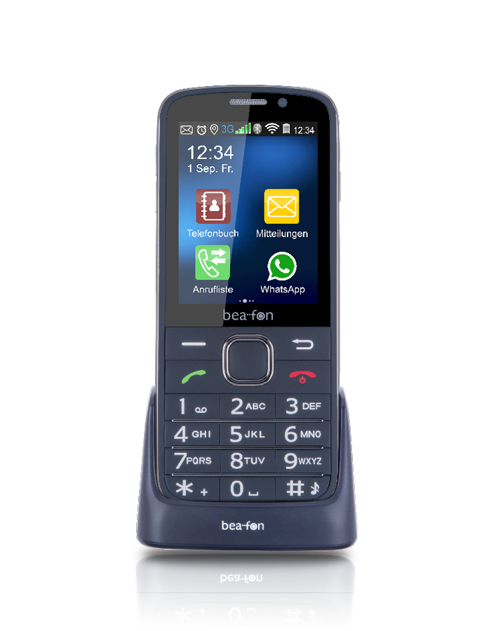 Bea-fon Silver Line SL810 Tastenhandy mit Touch und SOS