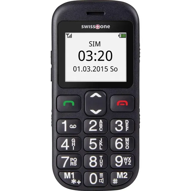 Swisstone BBM 320c Tastenhandy große Tasten Notruftaste