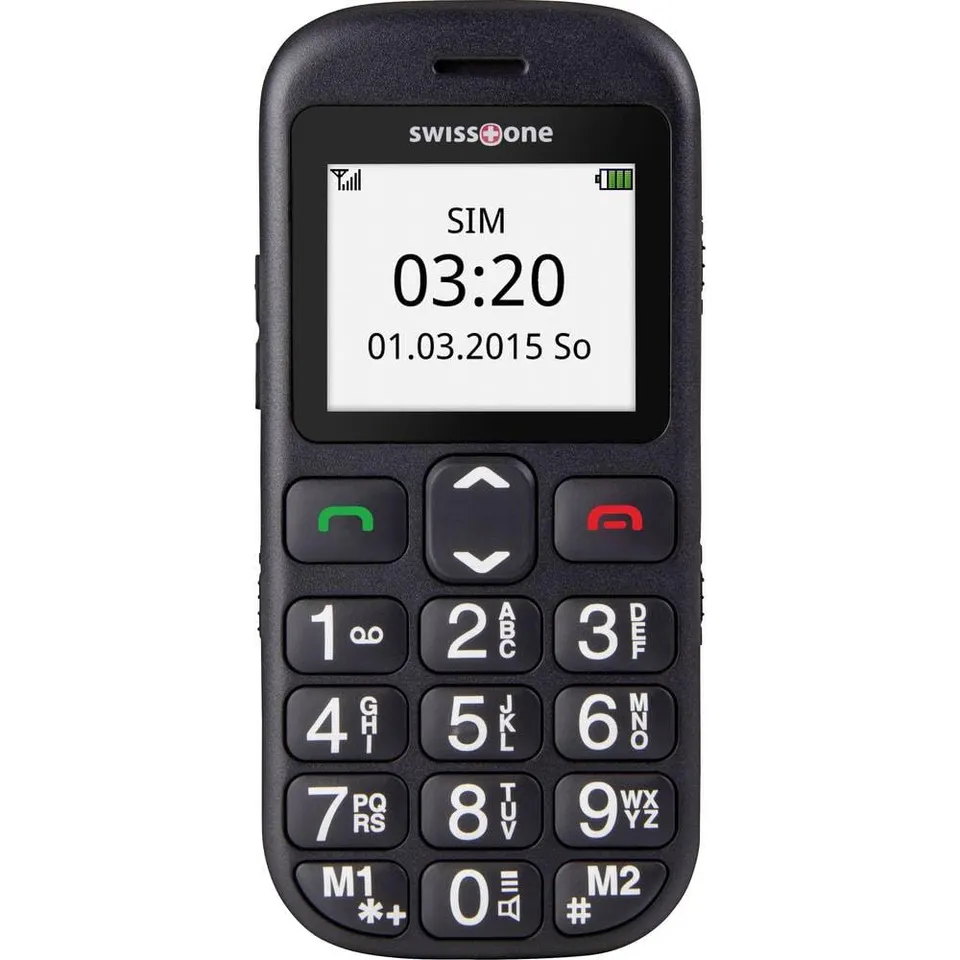 Swisstone BBM 320c Tastenhandy große Tasten Notruftaste