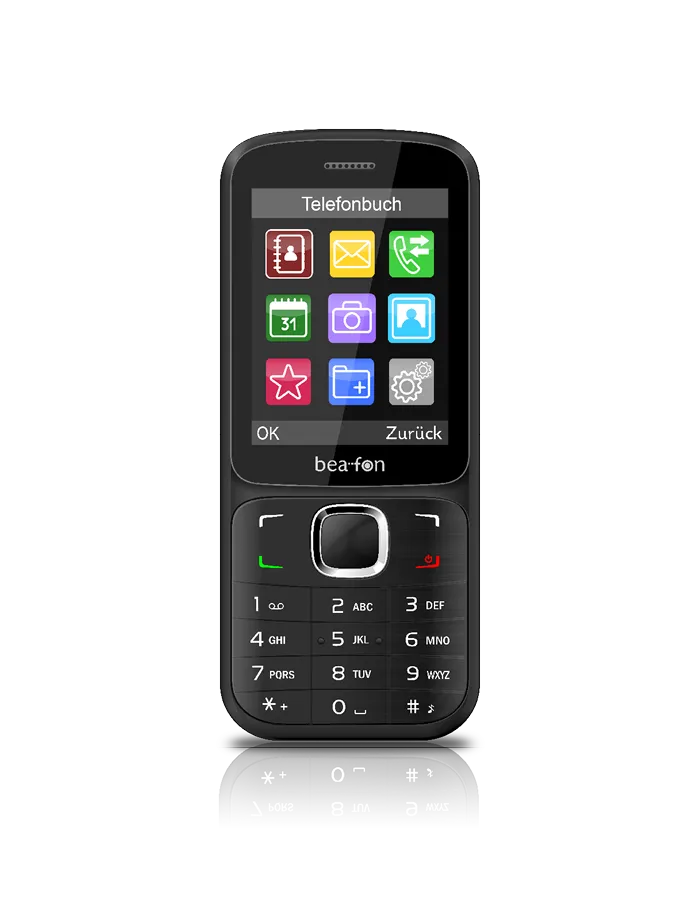Bea-fon Classic Line C170 Tastenhandy mit 2,4 Zoll Display
