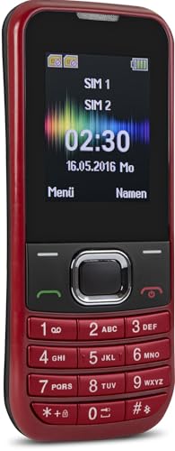Swisstone SC 230 Dual-SIM Handy schwarz mit Farbdisplay