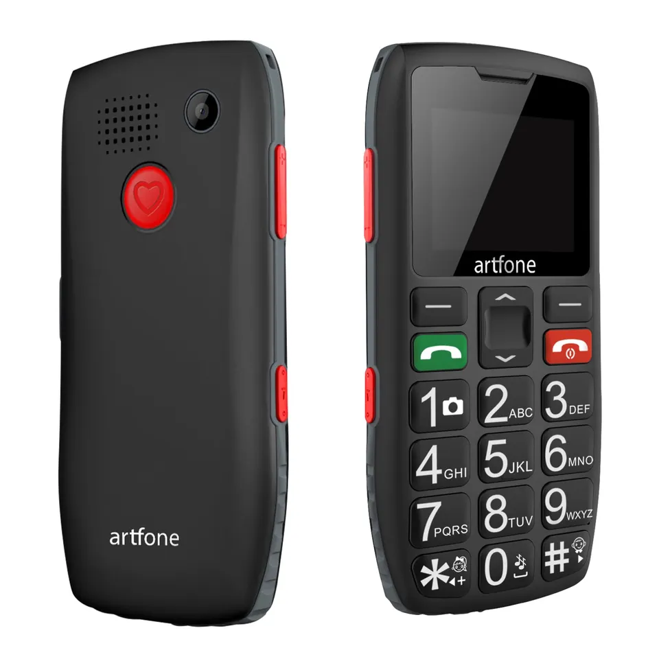 Artfone C1 Tastenhandy große Tasten SOS-Taste Dual SIM 1800mAh