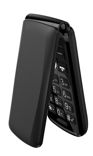 Onestyle Chrome Klapphandy Dual-SIM Tastenhandy schwarz