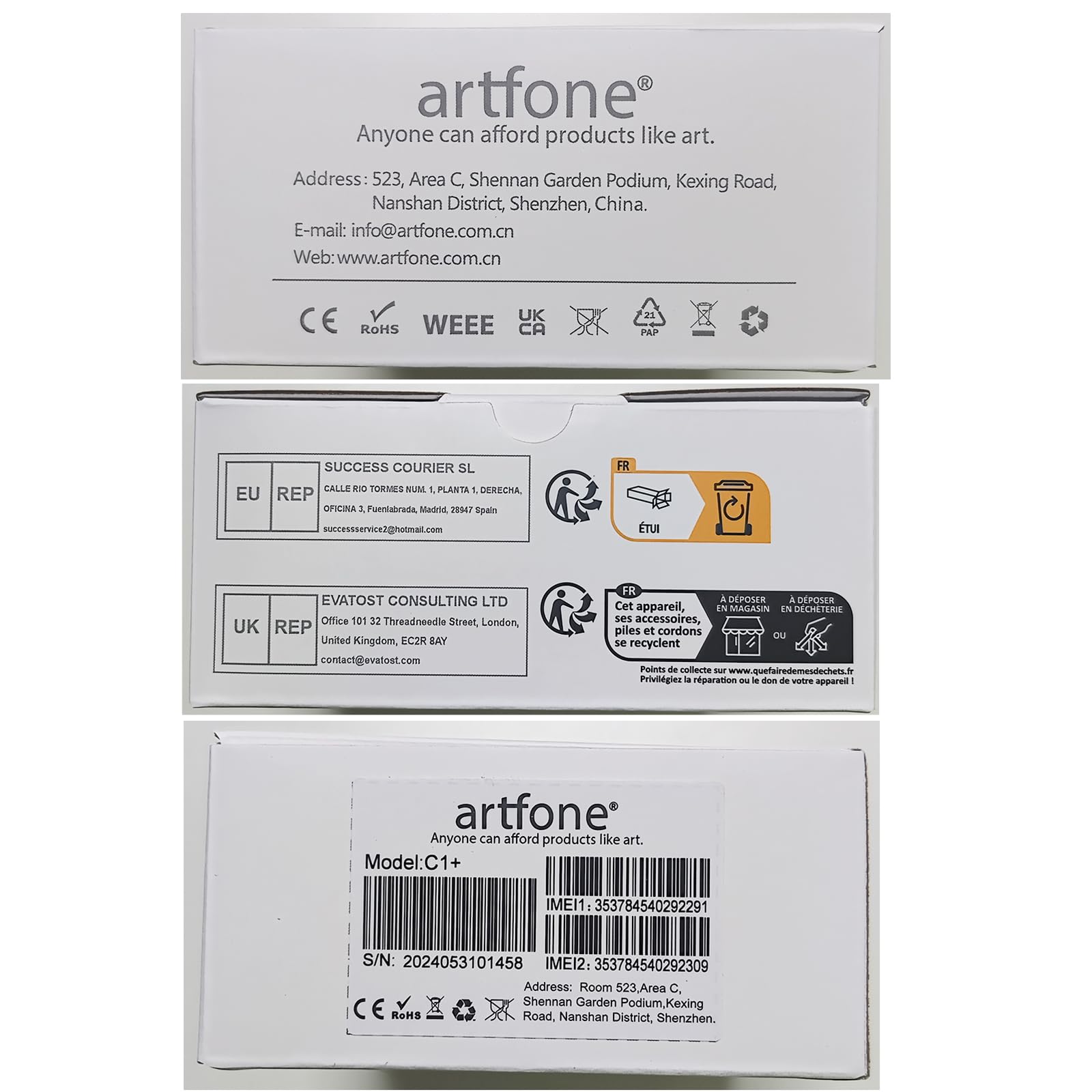 Artfone Seniorenhandy 4G Tastenhandy Notruftaste Ladestation
