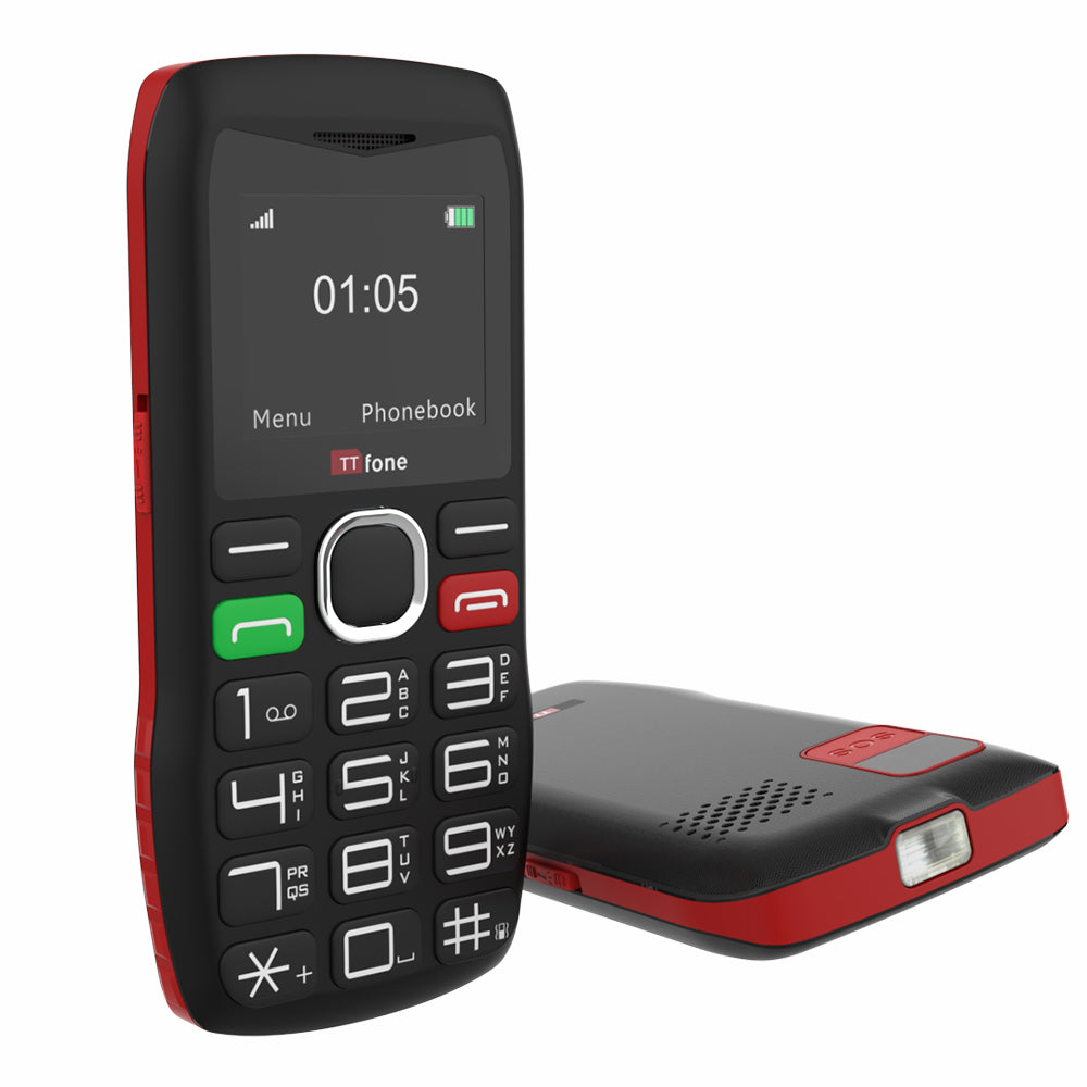 TTfone TT880 Tastenhandy mit O2 SIM und großen Tasten