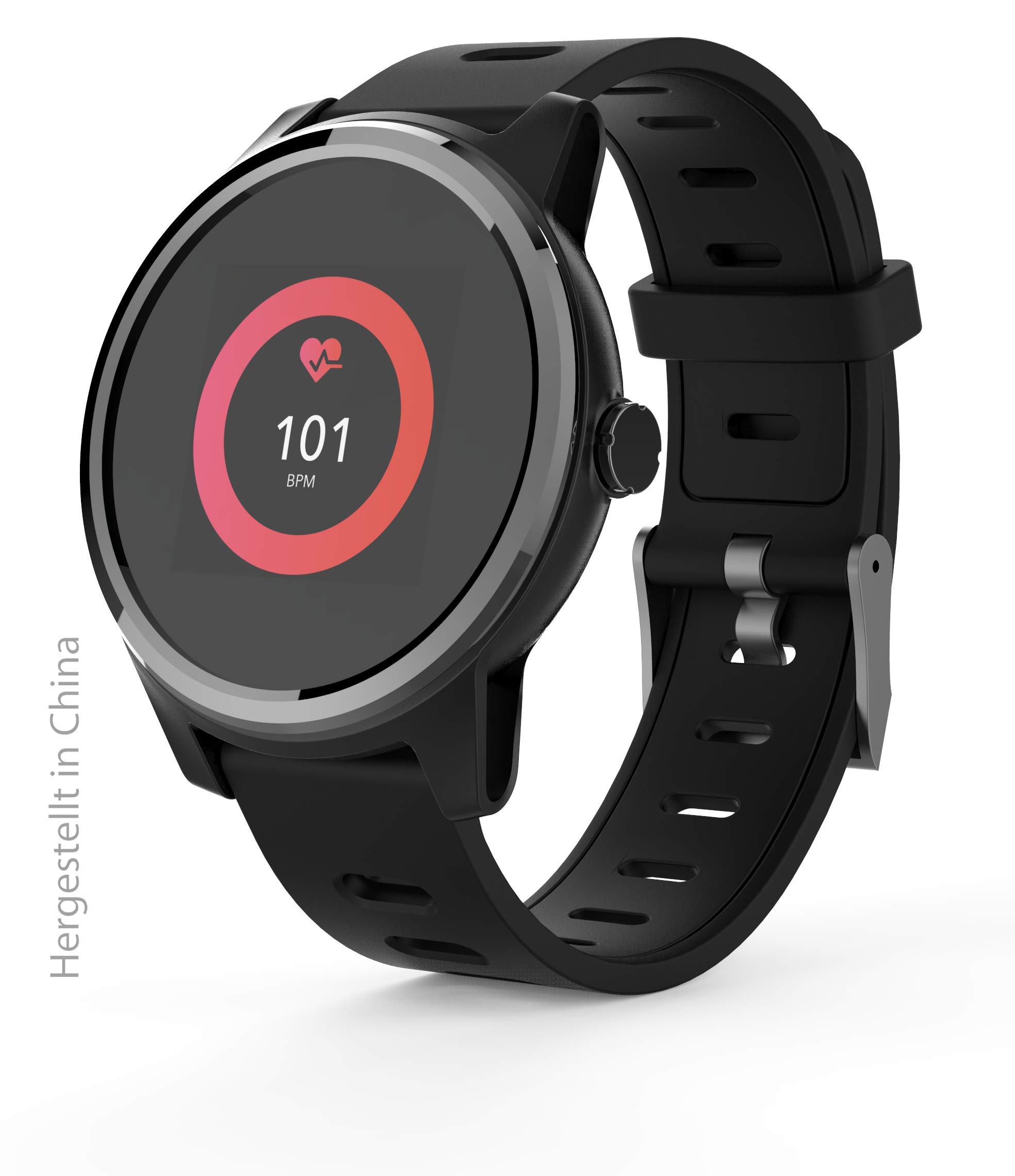 Swisstone SW 660 ECG Smartwatch schwarz mit EKG Messung