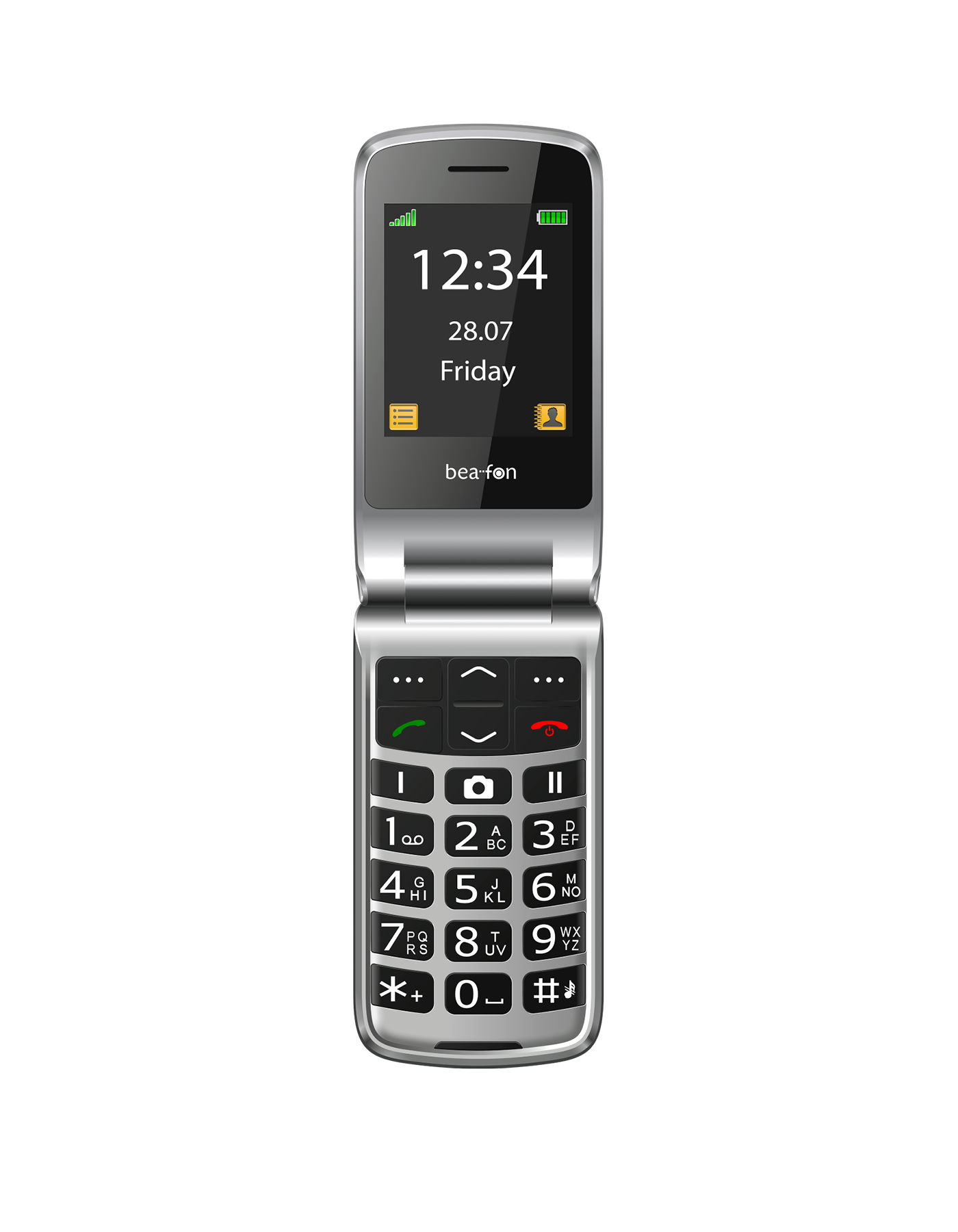 Bea-fon Silver Line SL645plus Klapphandy mit Notruftaste