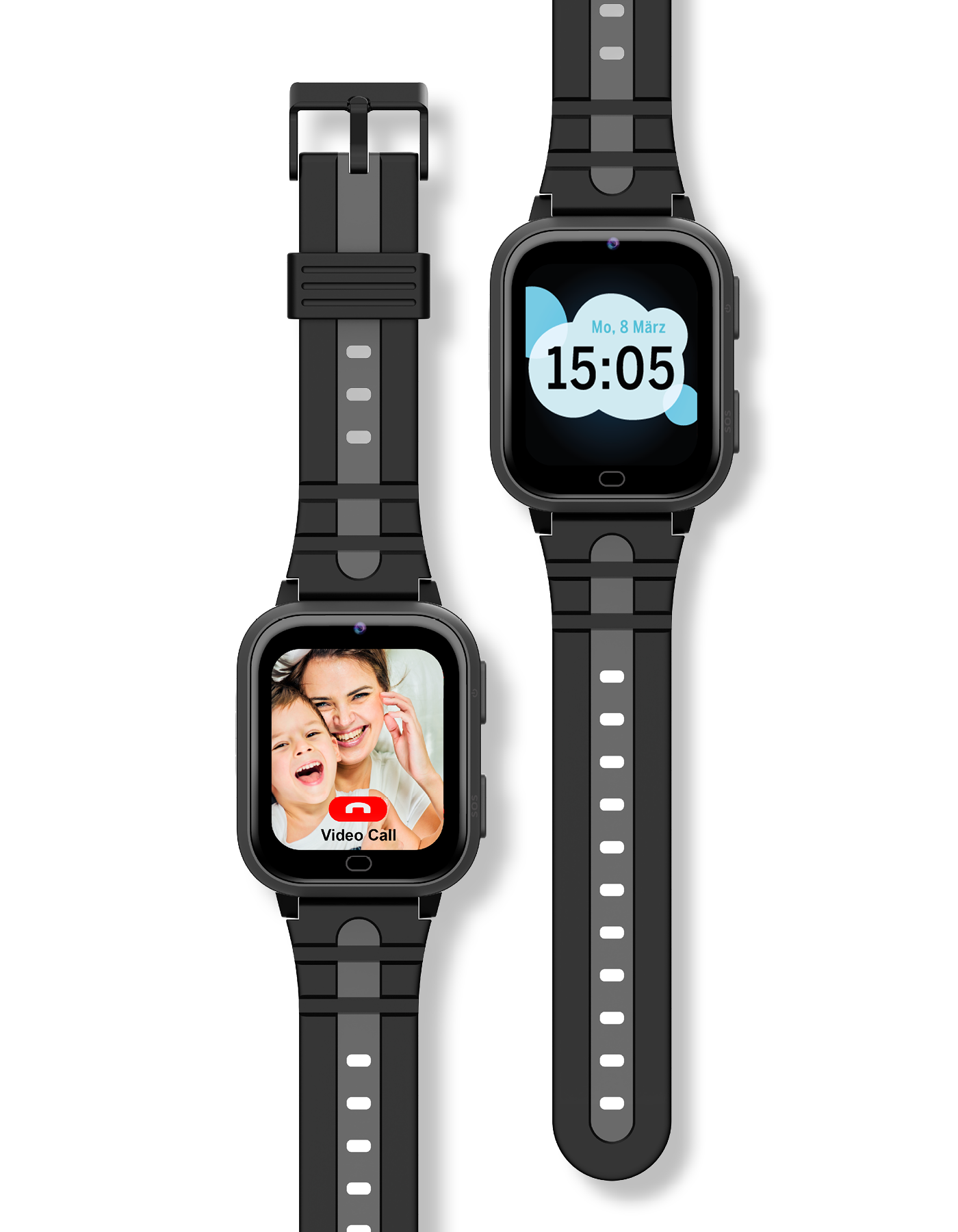 Bea-fon SW2 4G Kinder-Smartwatch mit GPS und SOS