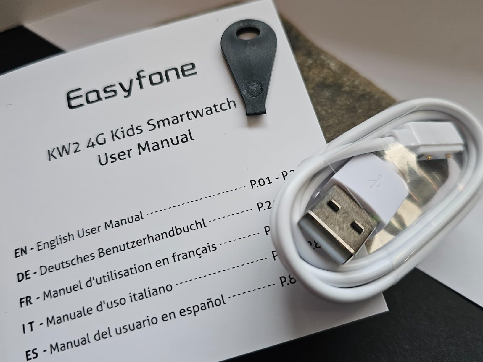 Easyfone Trackino KW2 Kinder Smartwatch 4G GPS SOS