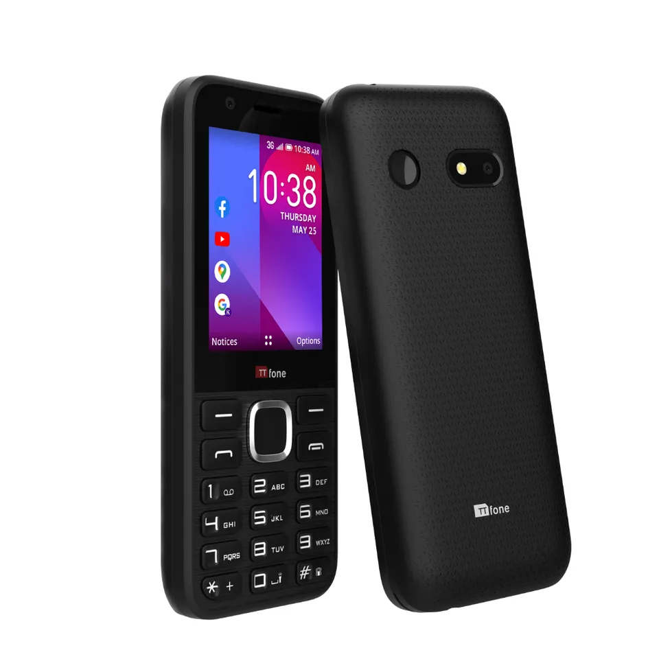 TTfone TT240 Tastenhandy mit USB-Kabel und großen Tasten