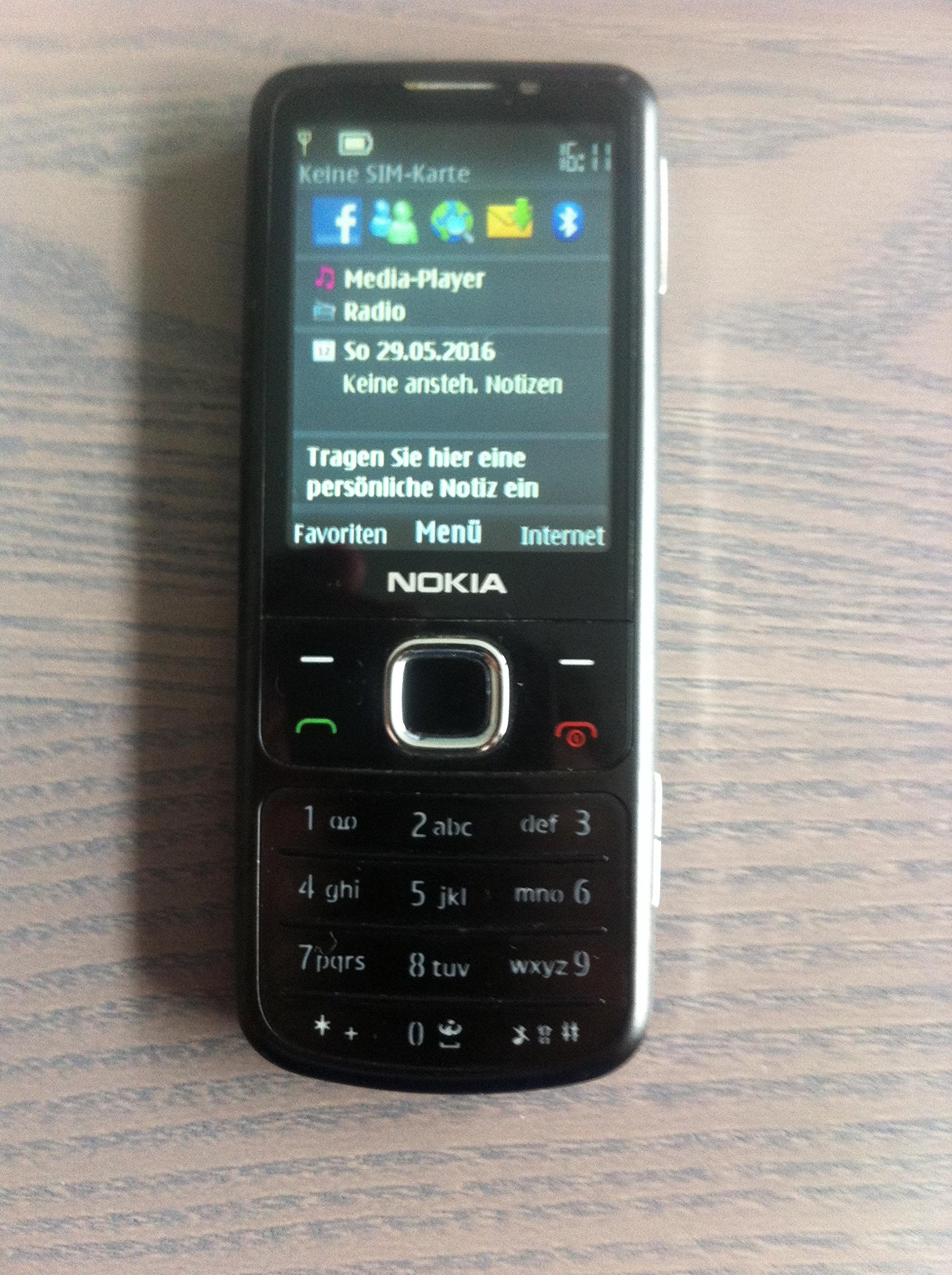Nokia 6700 Classic UMTS Handy matt steel 5 MP