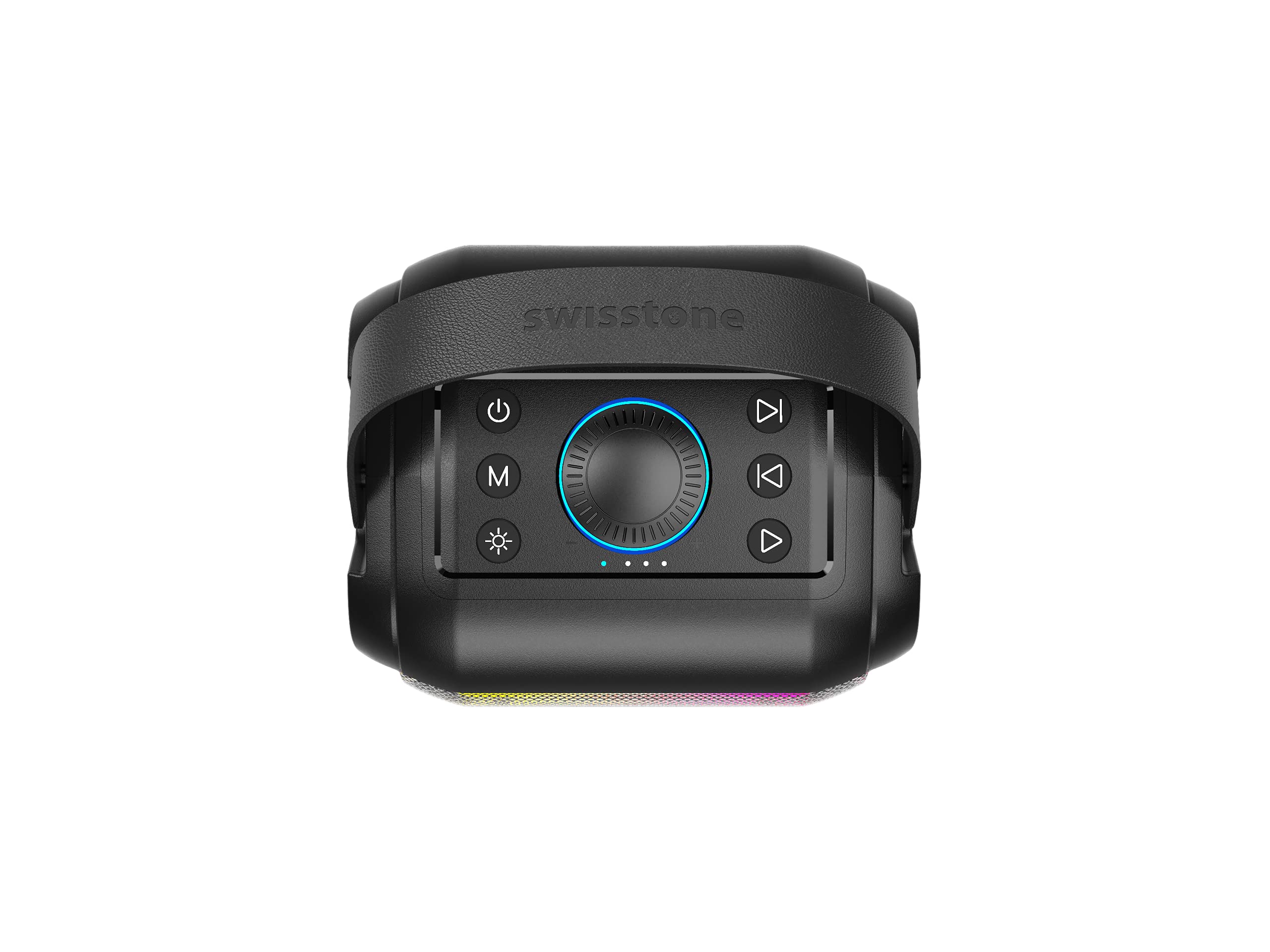 Swisstone BX 840 Bluetooth Lautsprecher grau mit X-Bass