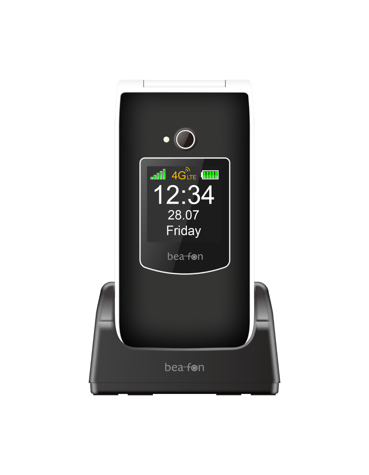 Bea-fon Silver Line SL605pro Klapphandy Schwarz 4G Notruftaste